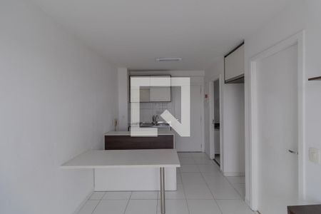 Sala e Cozinha  de apartamento para alugar com 1 quarto, 32m² em Jardim Santa Teresinha, São Paulo