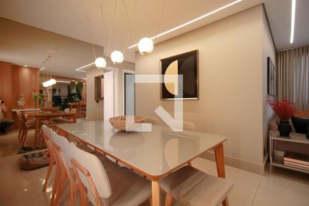 Sala de Jantar de apartamento à venda com 3 quartos, 103m² em Funcionários, Belo Horizonte