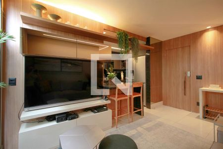 Sala de apartamento à venda com 3 quartos, 103m² em Funcionários, Belo Horizonte