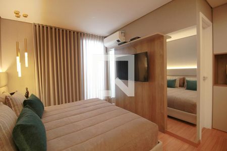 Suite de apartamento à venda com 3 quartos, 103m² em Funcionários, Belo Horizonte