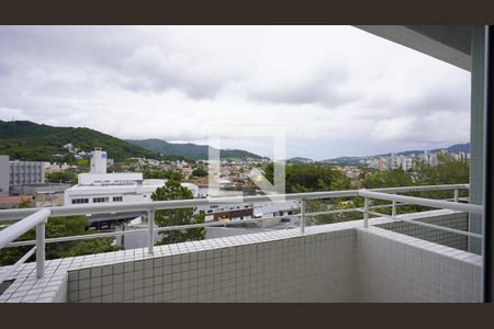 Varanda da Sala de apartamento para alugar com 1 quarto, 62m² em Itacorubi, Florianópolis