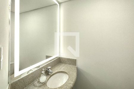 Banheiro de kitnet/studio à venda com 1 quarto, 20m² em Santa Paula, São Caetano do Sul