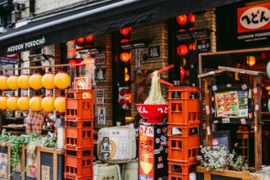 Heddon Yokocho terrace