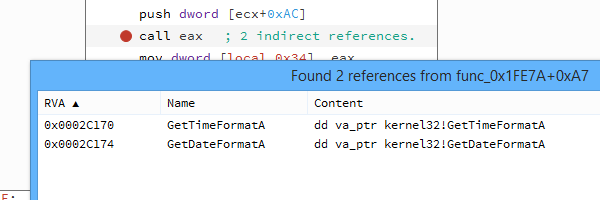 Resolve indirect calls