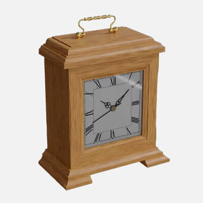 Beautiful decorative clock 3D Model