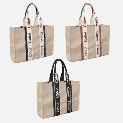 Chloe Woody Tote Bag 3D Model