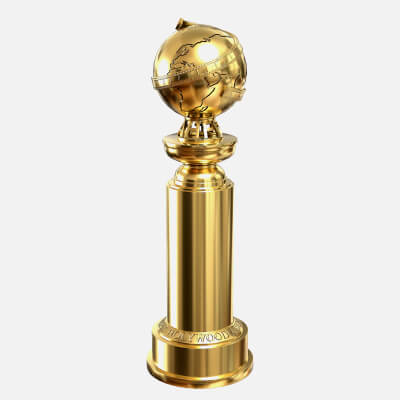 The Golden Globe Award Trophy 3D Model