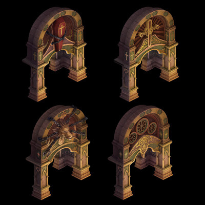 Archways 3D Model