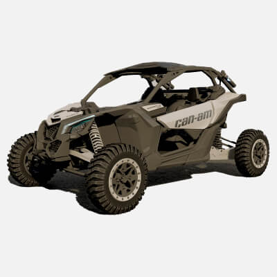 Can-Am Maverick X3 2023 3D Model