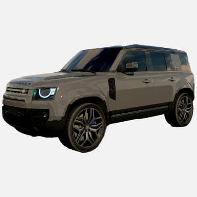 Land Rover Defender 110 2022 3D Model