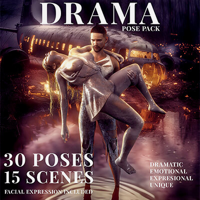 Drama - Pose Pack