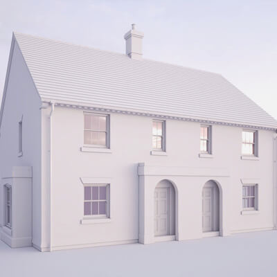 British House Bosc 3A 3D Model