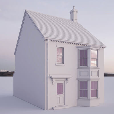 British House Bosc 3A2 3D Model