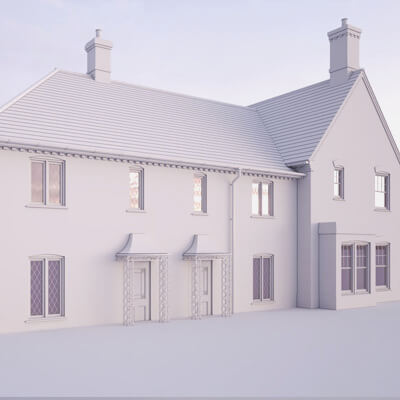 British House Bosc 3A3D 3D Model