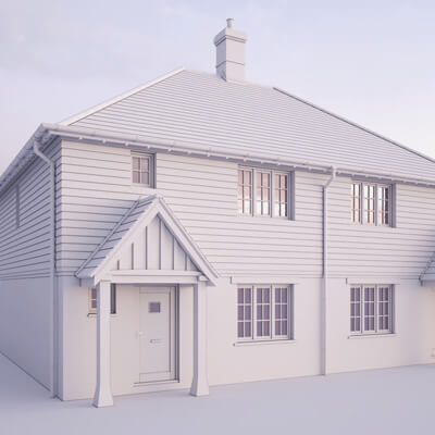 British House Bosc 3B 3D Model