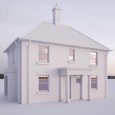 British House Bosc 3C 3D Model