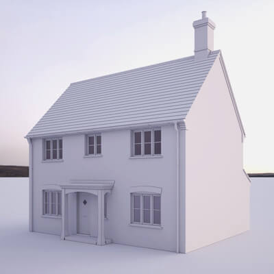 British House Bosc 3C2 3D Model