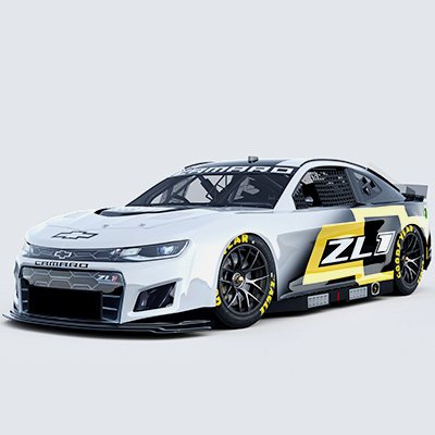 Chevrolet Camaro NASCAR NextGen 2022 Template 3D Model