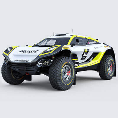 Extreme E E-SUV JB 2022 3D Model