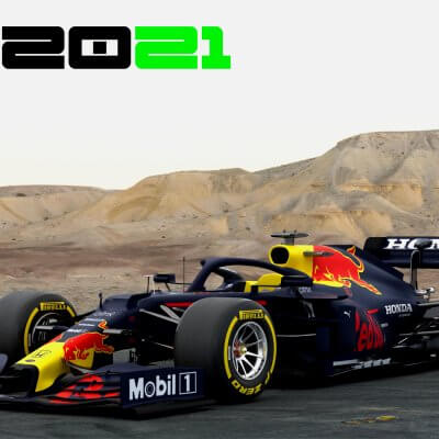 F1 Redbull RB16B Season 2021 3D Model