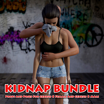 Kidnap Bundle Poses for G8F and G8M