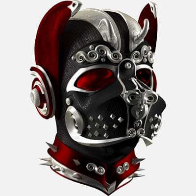 Psynoman Mask 3D Model