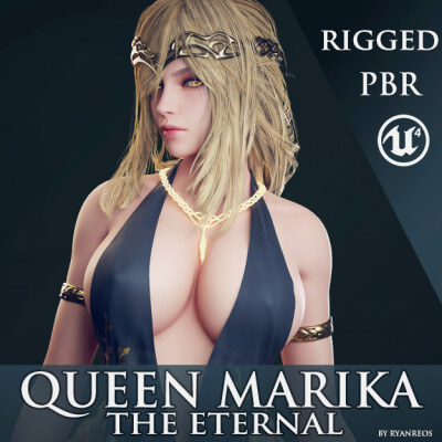 Queen Marika The Eternal 3D Model