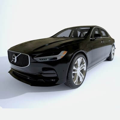 Volvo S90 2020 3D Model