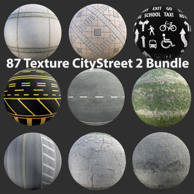 87 Texture City Street 2 Bundle