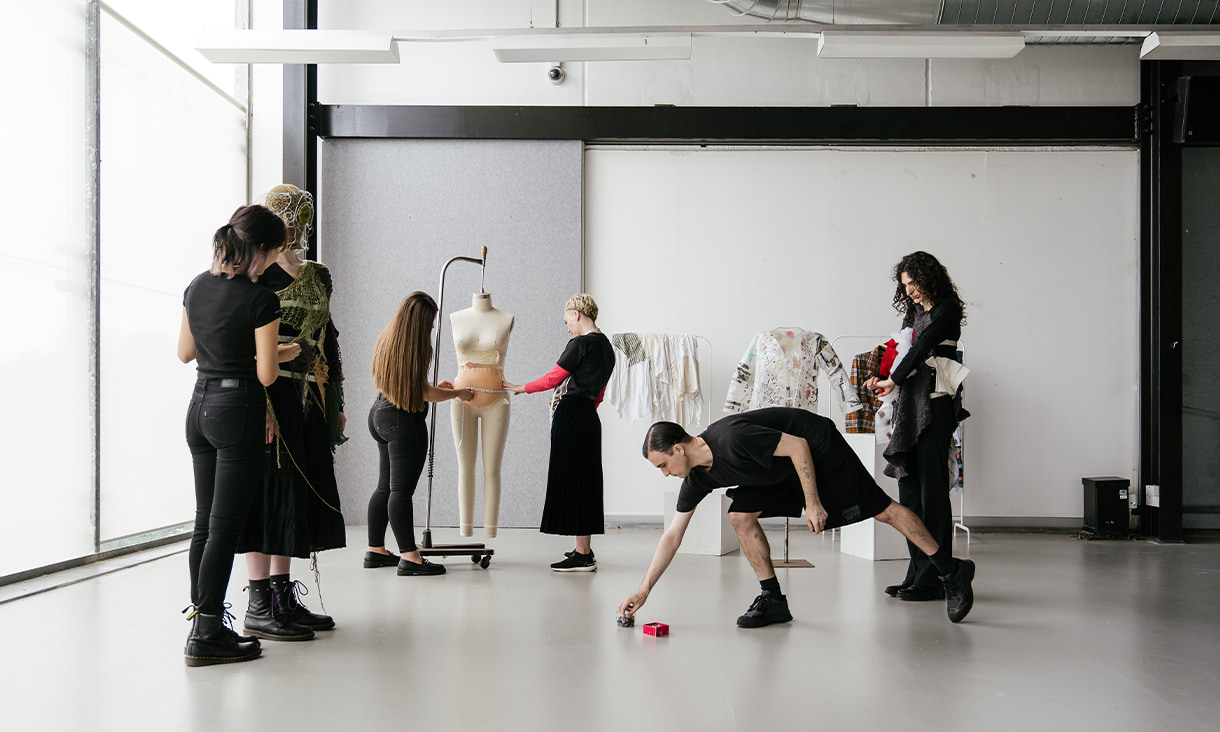 Fashion student, RMIT