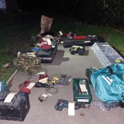 Are these yours? - Appeal to find owner of power tools suspected stolen