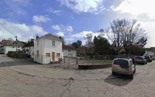 The George Inn, Shrewton, has been closed for several years.