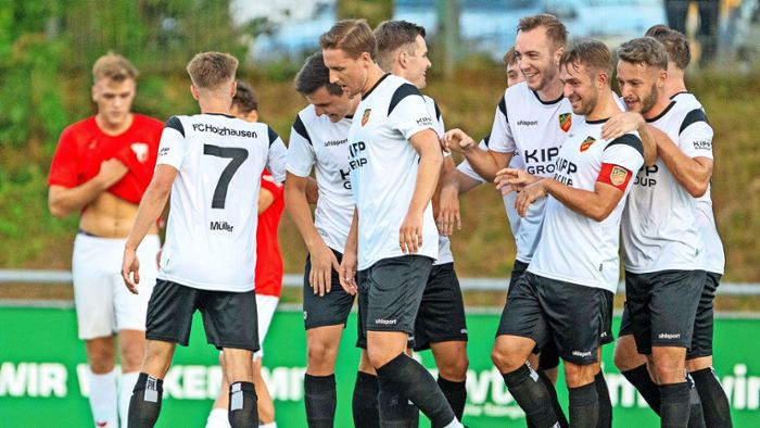 Kantersieg bei der TSG Tübingen: FC Holzhausen weiterhin makellos unterwegs