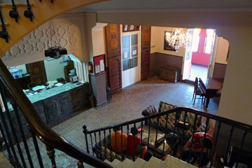 Reception, Continental Hotel Tangier