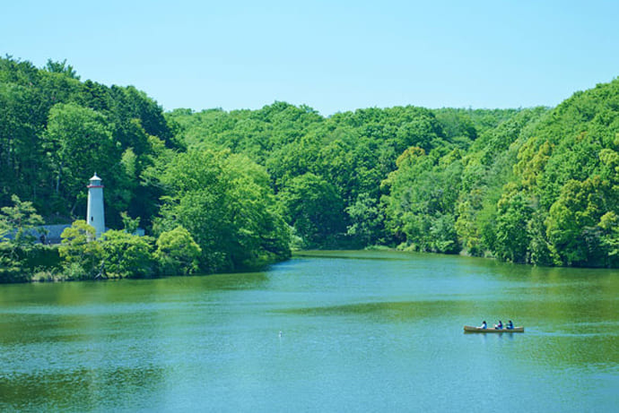 Hanno is an excellent place for outdoor activities like hiking, fishing, and canoeing while observing the eauties of the four seasons, including the colors of autumn and fresh green of spring. MOOMINVALLEY PARK is the first Moomin recreational facility outside Finland.