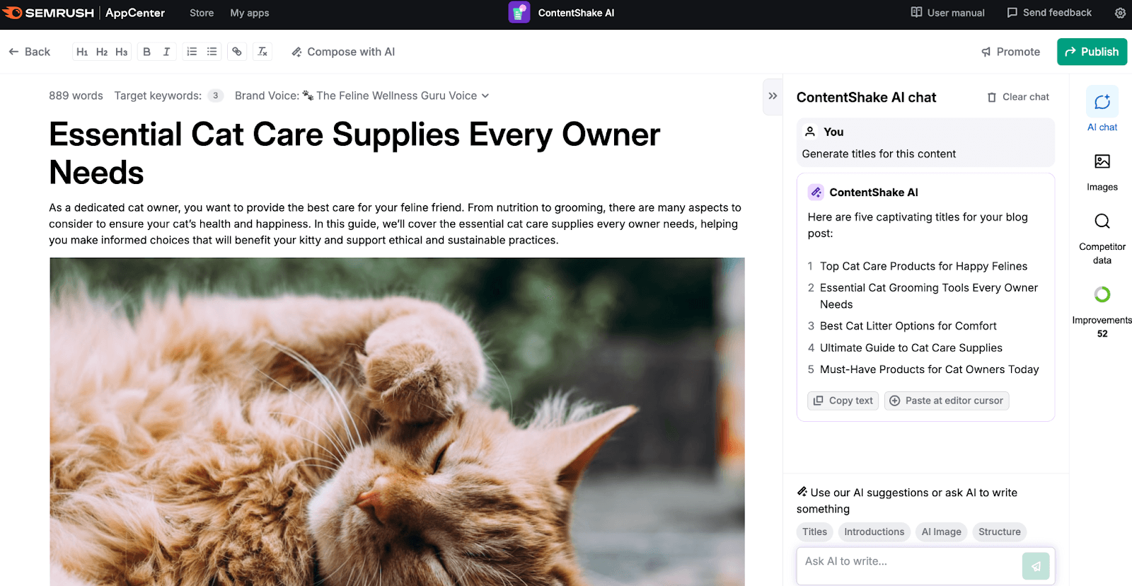 ContentShake AI marketing case study