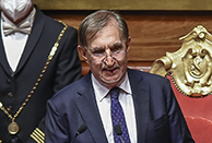 Il Presidente del Senato Ignazio La Russa