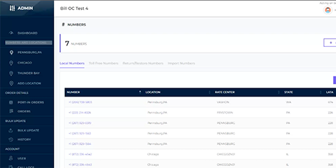 Sinch Operator Connect Portal