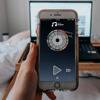 Sleep Sounds app music in bed