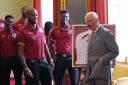 Charles invited the cricket team to Buckingham Palace (Yui Mok/PA)