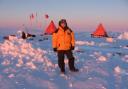 Georgina Miles's Antarctica expedition in 2011.