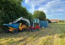 Preparatory works being carried out on the Townsend Landings development site in Henstridge.