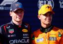 Max Verstappen and Lando Norris