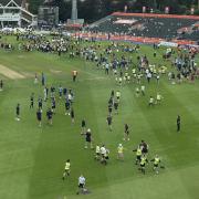 Somerset CCC entertain 1,400 school children during T20 match