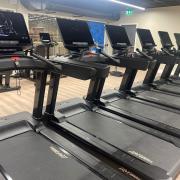 Cardio equipment in the new gym