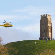 The Glastonbury Tor will shine bright in support of the charity