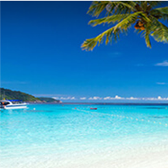 Beach in Montego Bay, Jamaica 