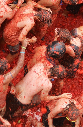 La Tomatina tomato festival