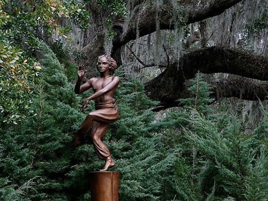 Statue in Brookgreen Gardens.