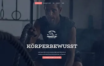 Preview: Personal Trainer Website